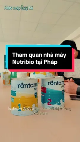 Cùng Phúc tham quan nhà máy Nutribio tại Pháp #mevabe #xuhuong #trending #nutribio #phucmaphayke