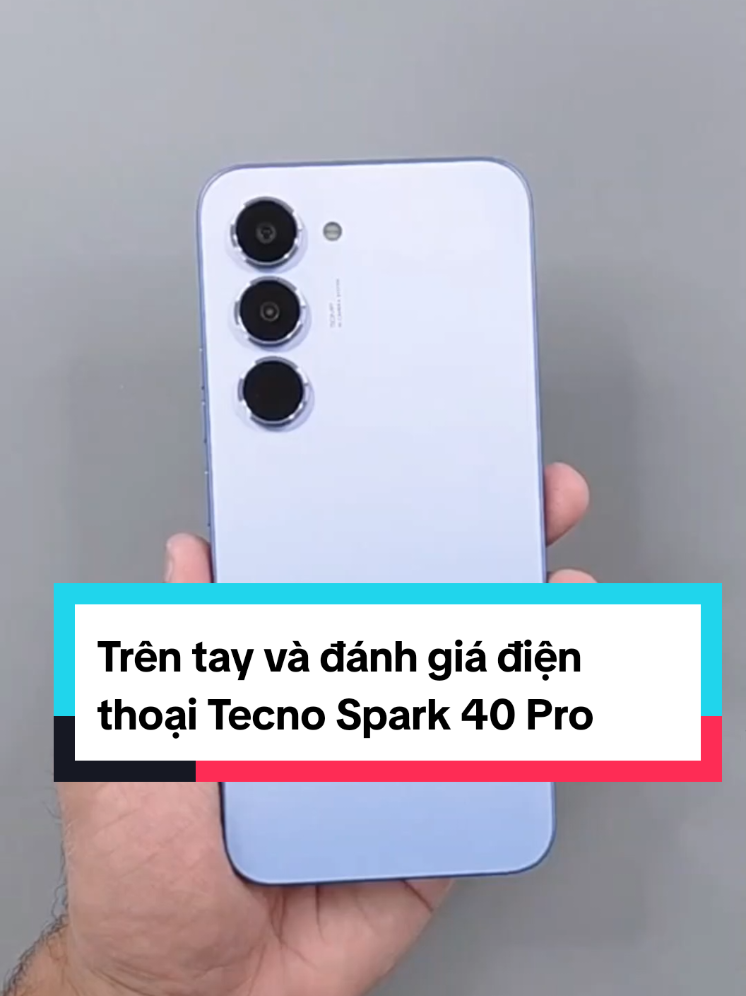 Trên tay và đánh giá điện thoại Tecno Spark 40 Pro #socrv #soccongnghe #tecno #tecnospark40pro #spark40pro 