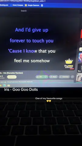 Iris - Goo Goo Dolls #fyp #foryoupage #kareoke #singing #irisgoogoodolls 