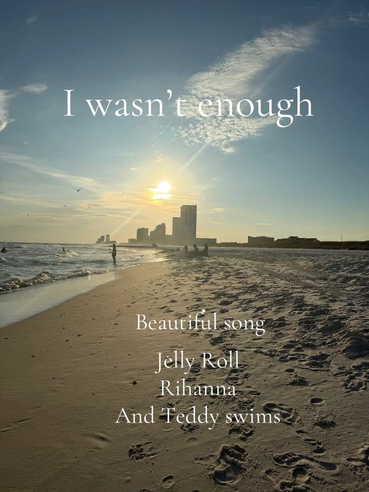 Don’t ever think that your not enough. 🩷 #fypシ゚viral #jellyroll #teddyswims #Rihanna 