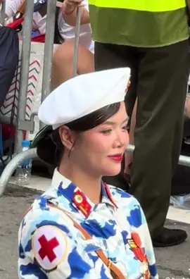 Khối nữ quân y xinh đẹp diễu binh 2-9 #A80 #dieubinh #duyetbinh #qdndvn #quockhanh2thang9 