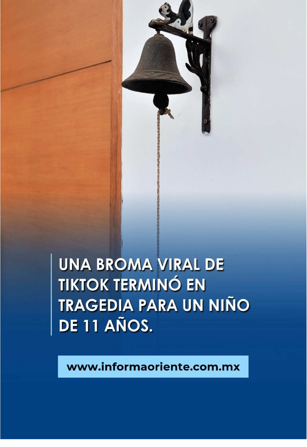 🚨 Un reto viral terminó en una tragedia que ha dejado a todos en shock. 🏃‍♂️🚪Un niño de 11 años perdió la vida tras participar en una broma que parecía inofensiva: tocar el timbre de una casa y salir corriendo. 👮‍♀️Las autoridades investigan, mientras el debate sobre los retos en redes vuelve a encenderse. #Noticias #Houston #RetosVirales #CuidadoEnRedes #TikTokChallenge         