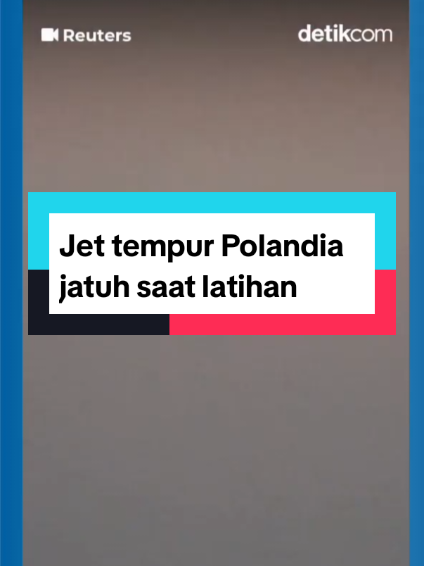 RIP Jet t3mpur Polandia kecelaka4n saat latihan  #viral #fyp #poland🇵🇱 