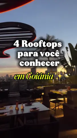 4 rooftops pra vc conhecer em Goiânia  #goiania #rooftop 