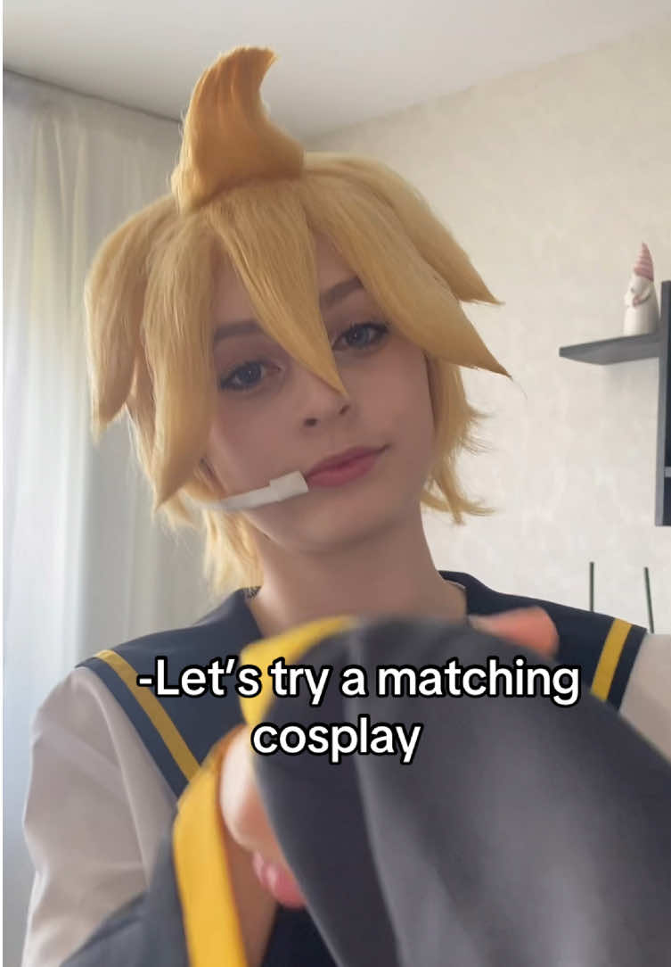 Rin-@Milka  #fyp #cosplay #vocaloid #len #rin 