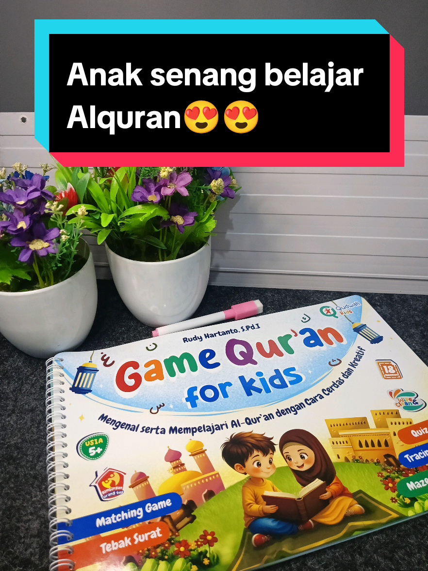 Game Quran #belajaralquran #quranforkids #qurananak #bukuislamik #bukuedukasianak 