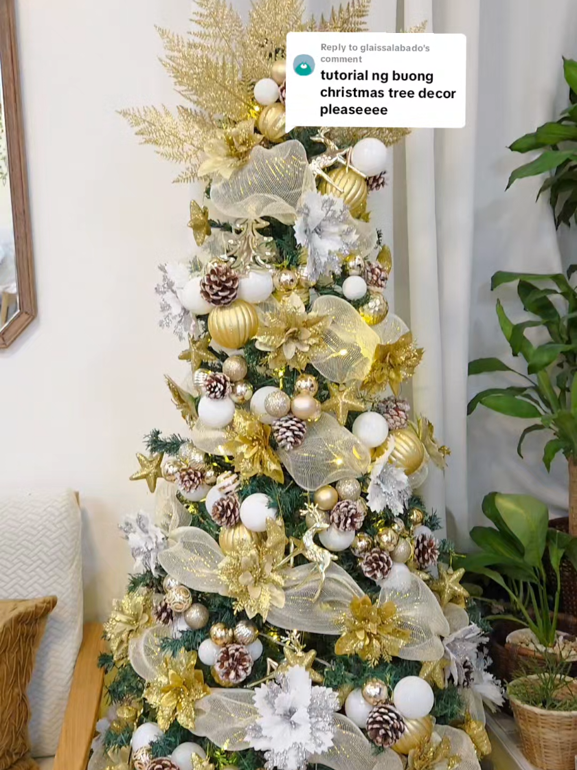 Our Christmas Tree Guide / Tutorial from Start to Finish! 🎄🎁🧑‍🎄 Check my showcase for the products used. 🛒 #christmas #christmastiktok #christmastree #christmas2025 #christmasdecor  @Robert James 