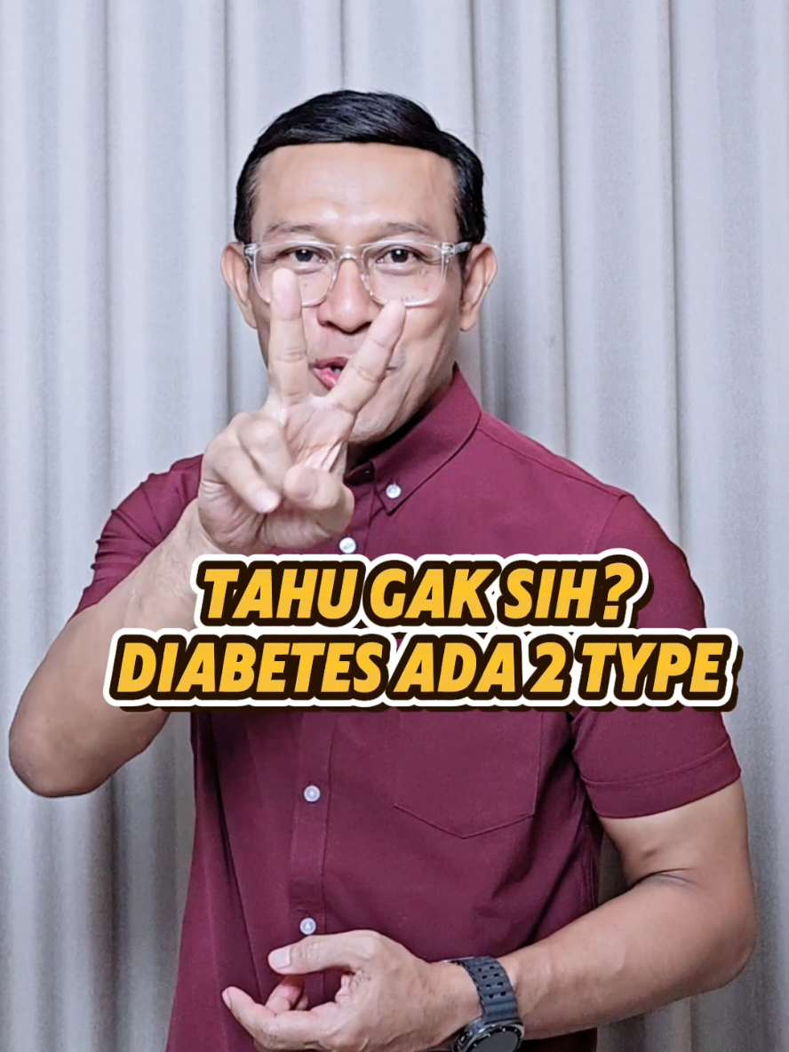Diabetes Ada 2 Type. Type 1 dan Type 2. Apa bedanya? #diabetes  #diabetestype1  #diabetestype2  #langsing  #sehat 