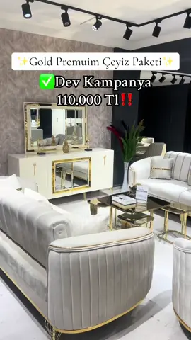 ✨Gold Premium Düğün Paketi  ✅Yatak Odası  ✅Baza Başlık Yatak  ✅tv ünitesi ✅3-3-1-1 Tam Takım Koltuk tl  ‼️Orta Ve Zigon Sehpa Hediye #gaziantep #islahiye #nurdağı #nizip #adıyaman #besni #gölbaşı #kahramanmaraş #hatay #antakya #elbeyli #kilis #suruç #batman #nurdağı #hayriyesultandüğünsalonu 