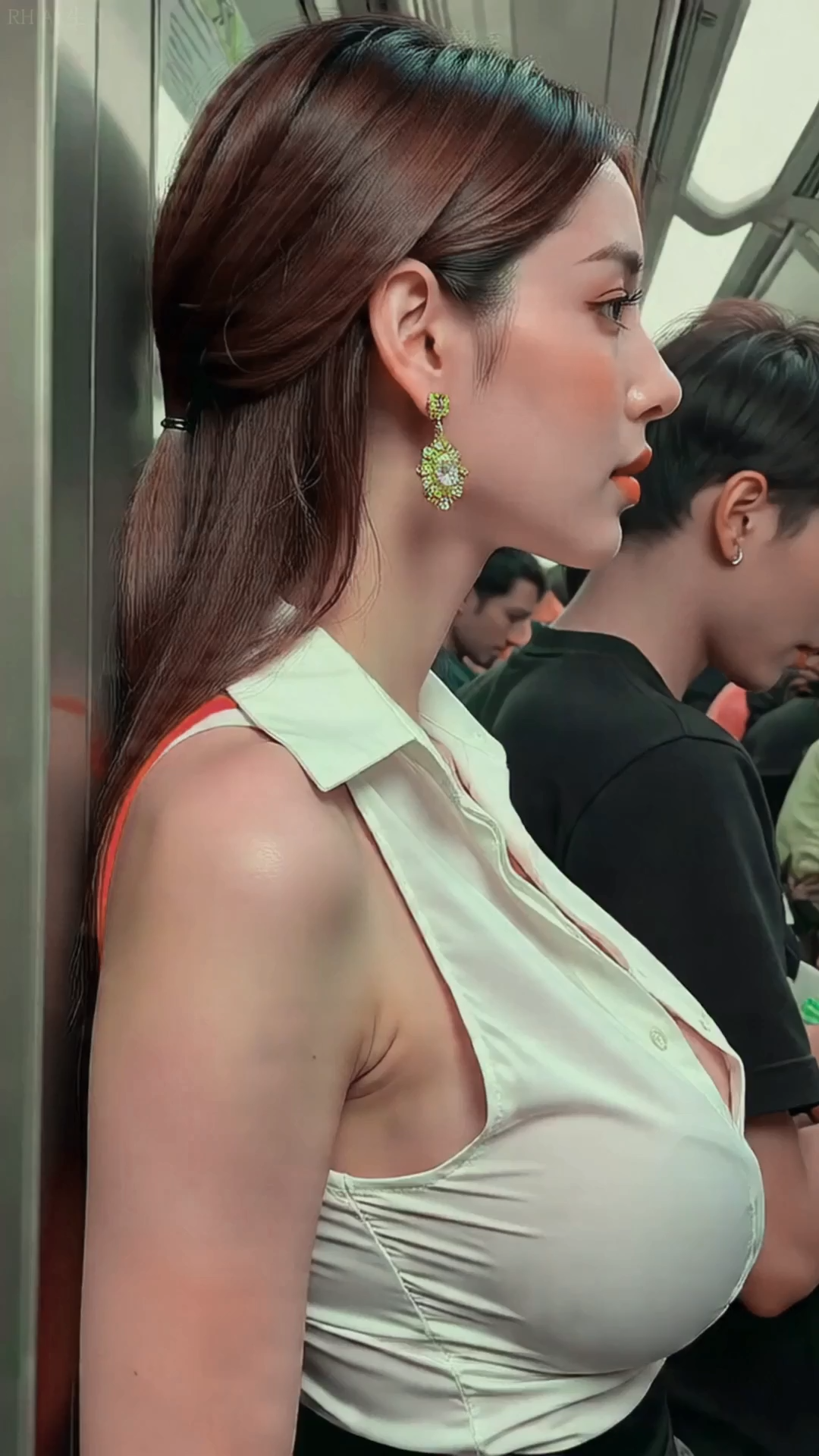 #aiart #ai美女 #rushhour #charminggirl #fyp