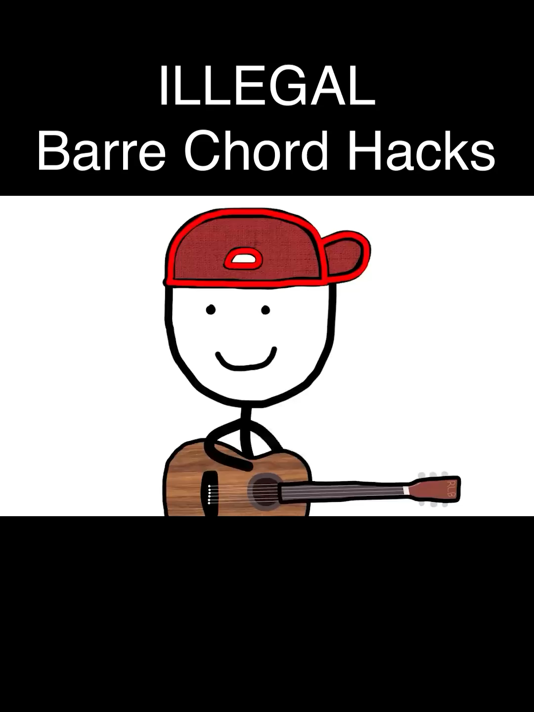 ILLEGAL Barre Chord Hacks #guitar #guitartalk #guitartiktok #guitartips #guitartheory #guitarcontent #beginnerguitar #guitarbeginner #beginnerguitarlessons #beginnerguitarist #easyguitar #guitarhack #redlightblue