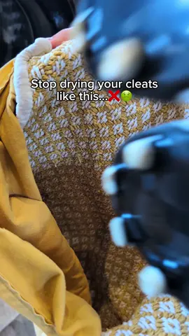 Want dry cleats…try Aironox ! 😱 #aironox #ironing #drying #cleats 