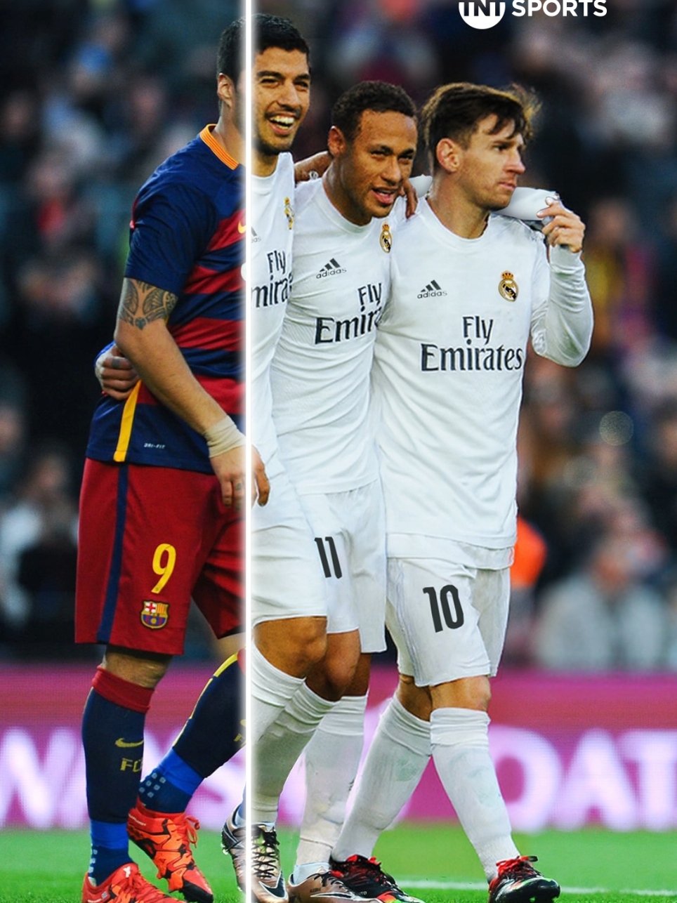 Imagem proibida em 195 países! 😅 Em um universo paralelo, quantos títulos esse trio conquistaria vestindo a camisa branca de Madri? #SportsNews #TikTokEsportes 