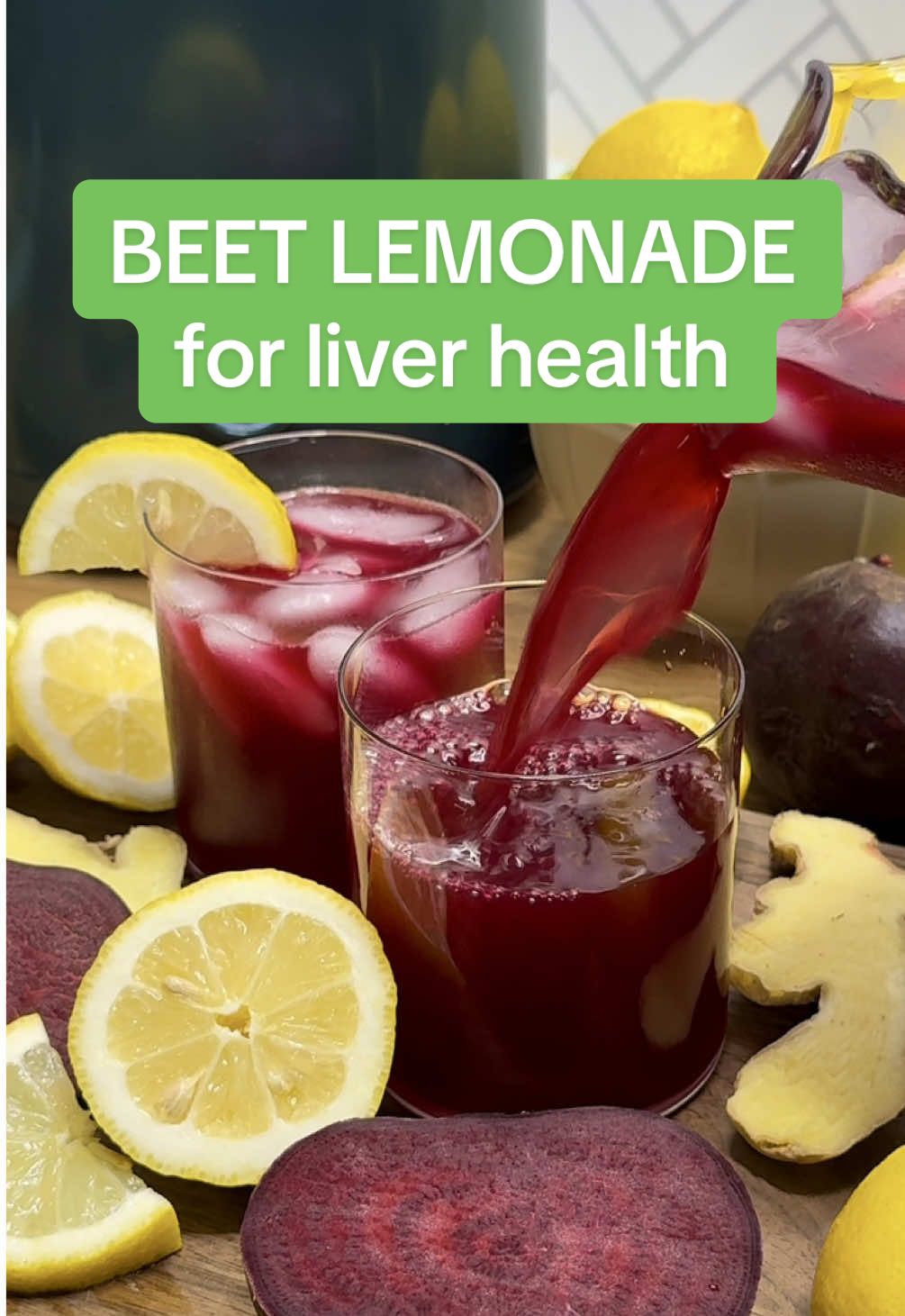 Refresh your body and show your liver some love with this Beet Lemonade that’s simple, vibrant, and packed with cleansing power. ✨ Ingredient Benefits for Liver Health 🍋 Lemon – flushes toxins, boosts bile flow, and supports natural liver detox. 🌱 Ginger – reduces inflammation and helps protect the liver from oxidative stress. ❤️ Beet – rich in betalains that aid liver detox enzymes and support regeneration. 💧 Spring Water – hydrates and keeps the liver functioning. #beetlemonade #lemonade #liverhealth #beet #jutojuicer 