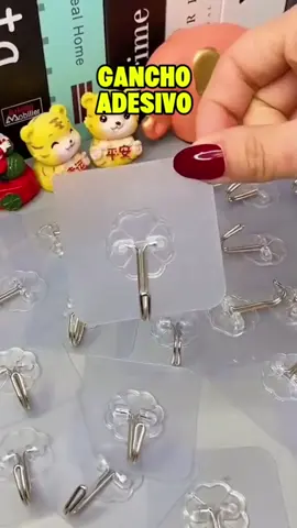 “30 Gancho Adesivo Parede Multifuncional Autocolante Casa Cozinha Quarto Banheiro Organizado” #organizaçãodacasa #dicasdecasa #ganchoadesivo #foryoupage #tiktokshop 