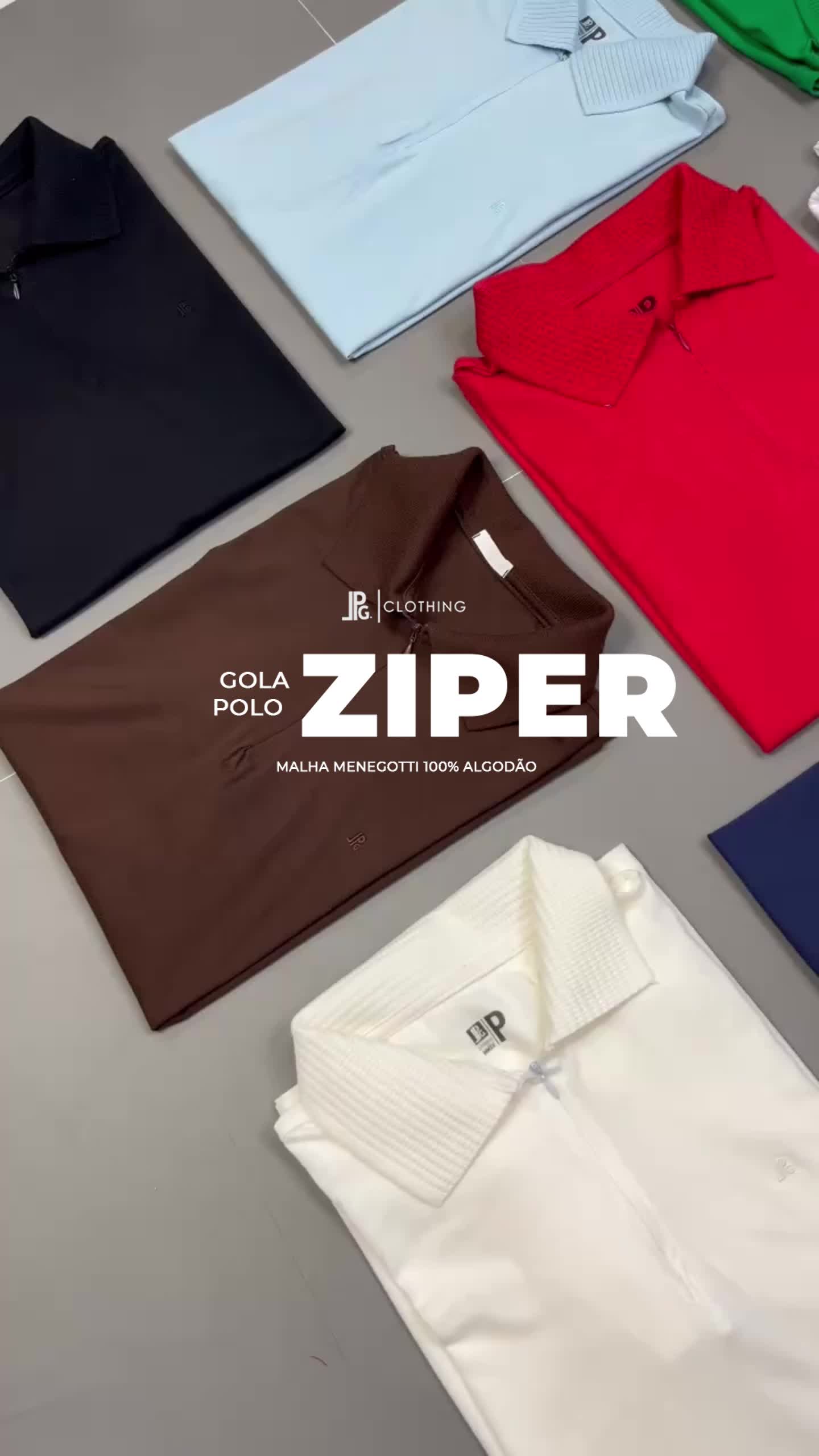 NOVIDADE EM ESTOQUE @lepugclothing 🔥 - Gola Polo | Malha 📈 - ✔️Malha menegotti 100% algodão ✔️Ziper imbutido ✔️Abertura na lateral ✔️Gola Trabalhada ✔️Bordado no Peito ✔️Punhos em retilinéa - 📲Quer montar uma coleção sem erros , clica no link da bio e chama uma de nossas consultoras . _ #modaatacado #atacado #moda #modacenter #camisaatacado #modamasculinaatacado #modamasculina #novacoleção #natallepug #estilomasculino