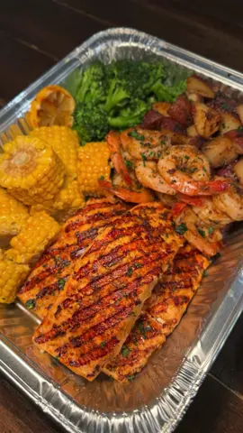 Salmon Dinner Pan 
