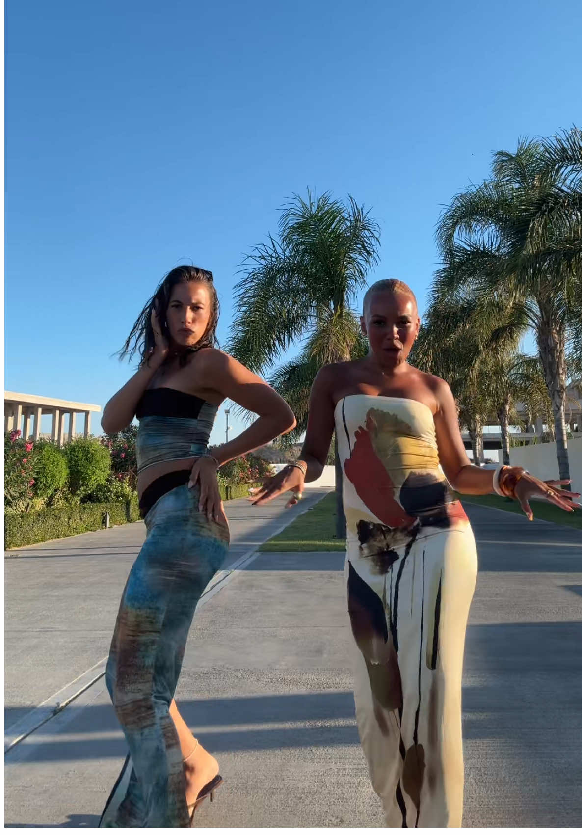 This song deserved a golden hour moment☀️✨ DC: @Abby Smith #manineed #dancetrend #holiday  @Starr Angel Kiely 