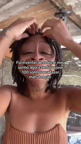 O choro dura uma noite mas a alegria vem após a manutenção finalizada 🕊️❤️ #locs #dreads #dreadlocks #araraquara #saopaulo 