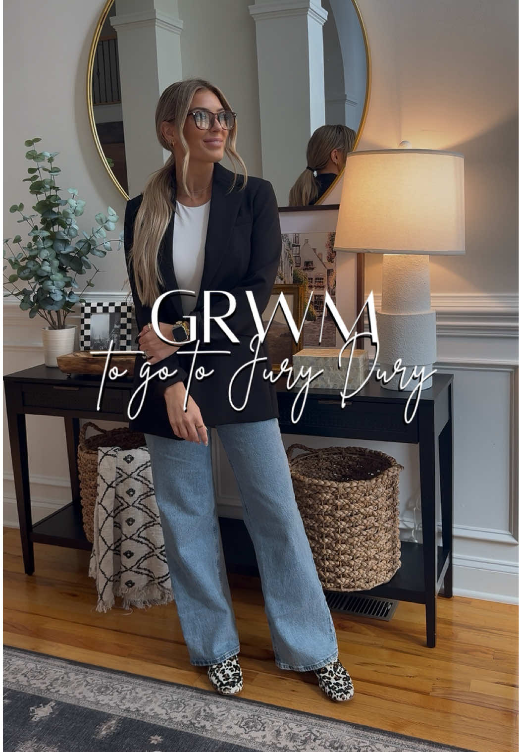 GRWM to go to Jury duty! 👩🏼‍⚖️ #grwm #Vlog #ditl #ditlvlog #comealongwithme   