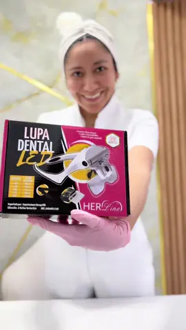 Una opción para que puedas iniciar a usar lentes magnificadores 🤍✨  Ig: Dra Erika Soria 👚  #dental #odontologia #lentes #fyp #unbox  