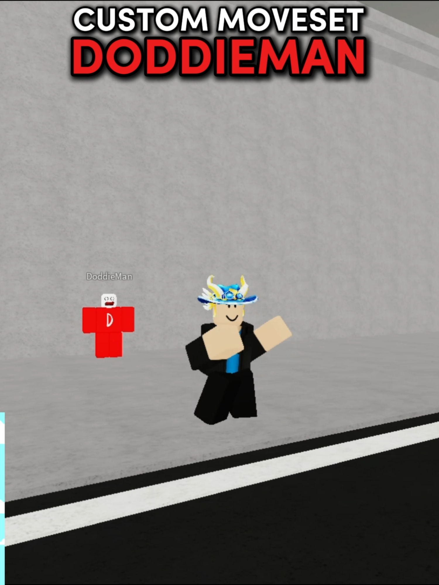 Fiz só na zoera mesmo | Moveset do DoddieMan #battlegrounds #jujutsushenanigans #robloxfyp #meme #skillbuilding