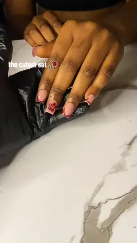Dm to book 💅🏾  #acrylicnails #fyp #shortnailsinspo #viraltok #goviral 