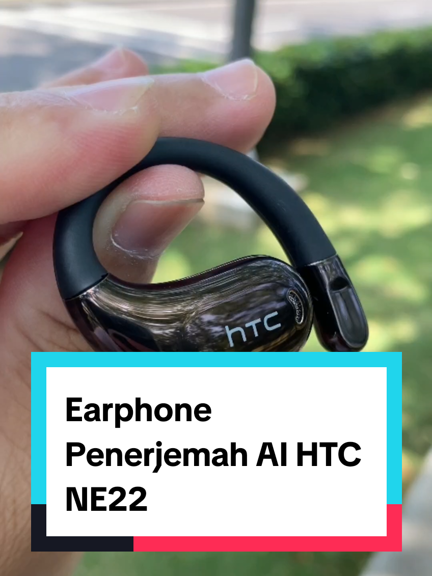 Membalas @jamalijamali8366 Earphone Penerjemah AI HTC NE22  #earphonepenerjemah #earphoneai #htcne22 #twsai 