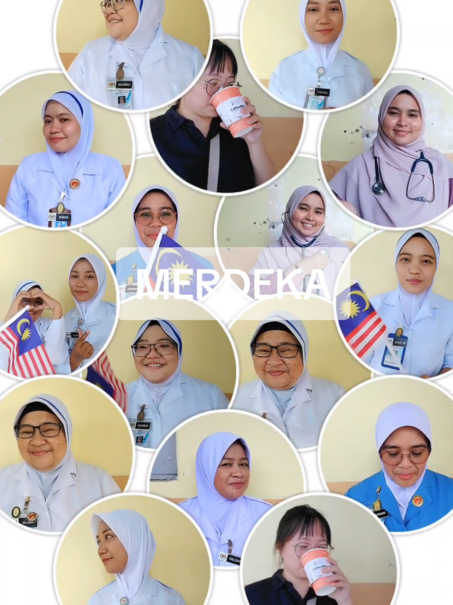 Cerita hari ini.. aku & kamu.. tq team medical, nurses & doctors #nurse #merdeka  #hospital #medical  #CapCut 