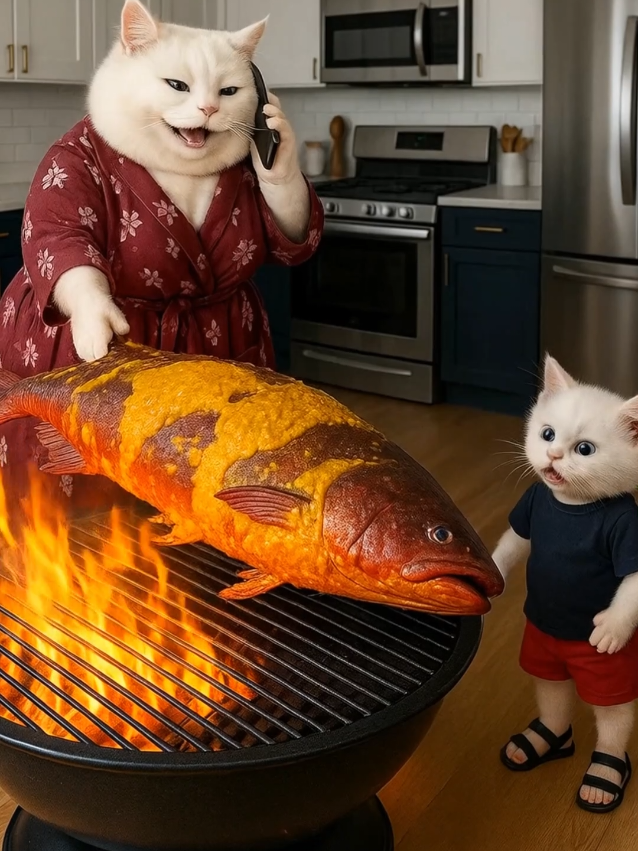 The weight of carelessness : A family struggle#aicat #ai #cat #aivideos 