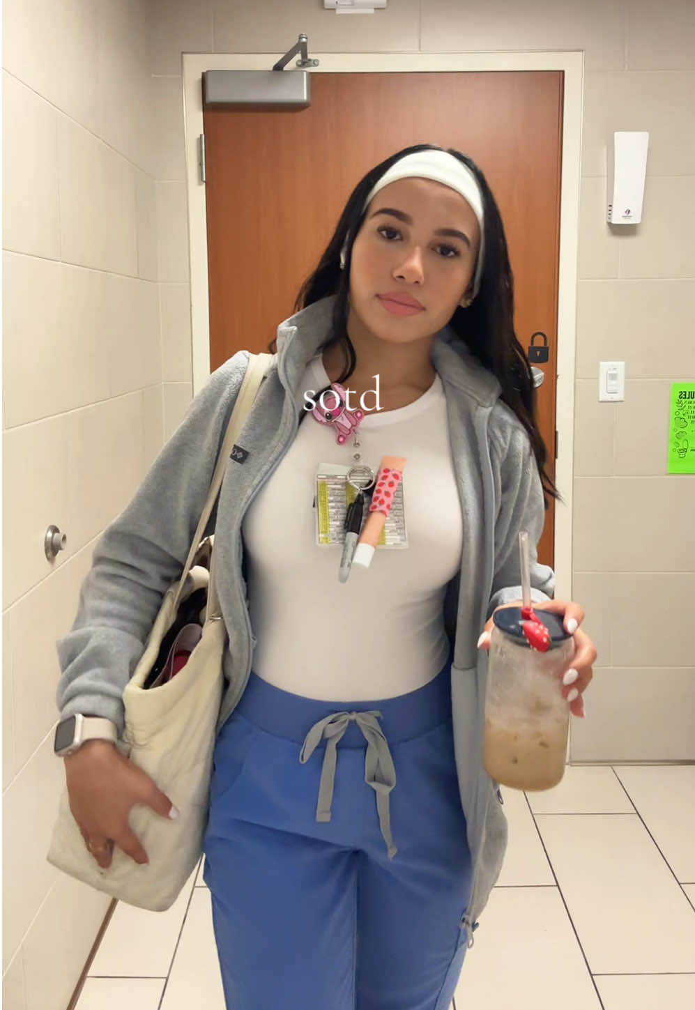 scrubs of the day✨ #fyp #sotd #scrubs #OOTD #nursingstudent 