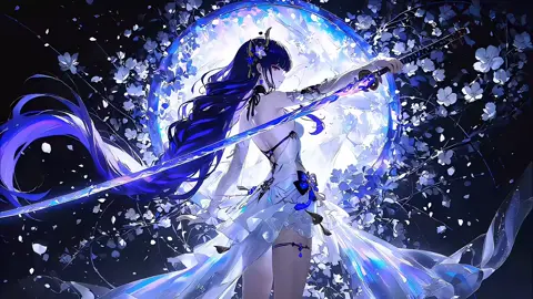 live wallpaper raiden  #wallpaper #xuhuong #GenshinImpact 