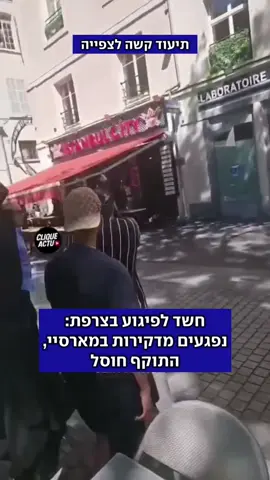 גבר ממוצא תוניסאי פצע לפחות ארבעה בני אדם במתקפת דקירות בעיר הנמל הצרפתית, וחוסל על-ידי שוטרים. לפי דיווחים הוא צעק 
