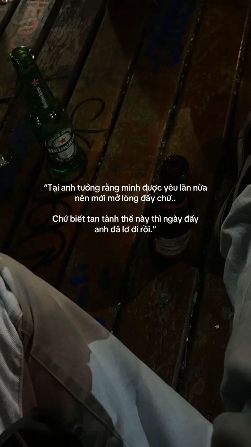 “Tưởng rằng mình được yêu thêm một lần nữa..”💔