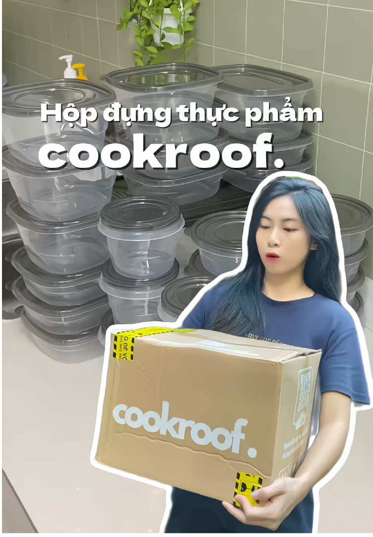 Bảo quản đồ ăn đúng cách cùng hộp đựng thực phẩm cookroof ✨ #hopdungthucpham #cookroof #globalglory #dondepnhacua #review 