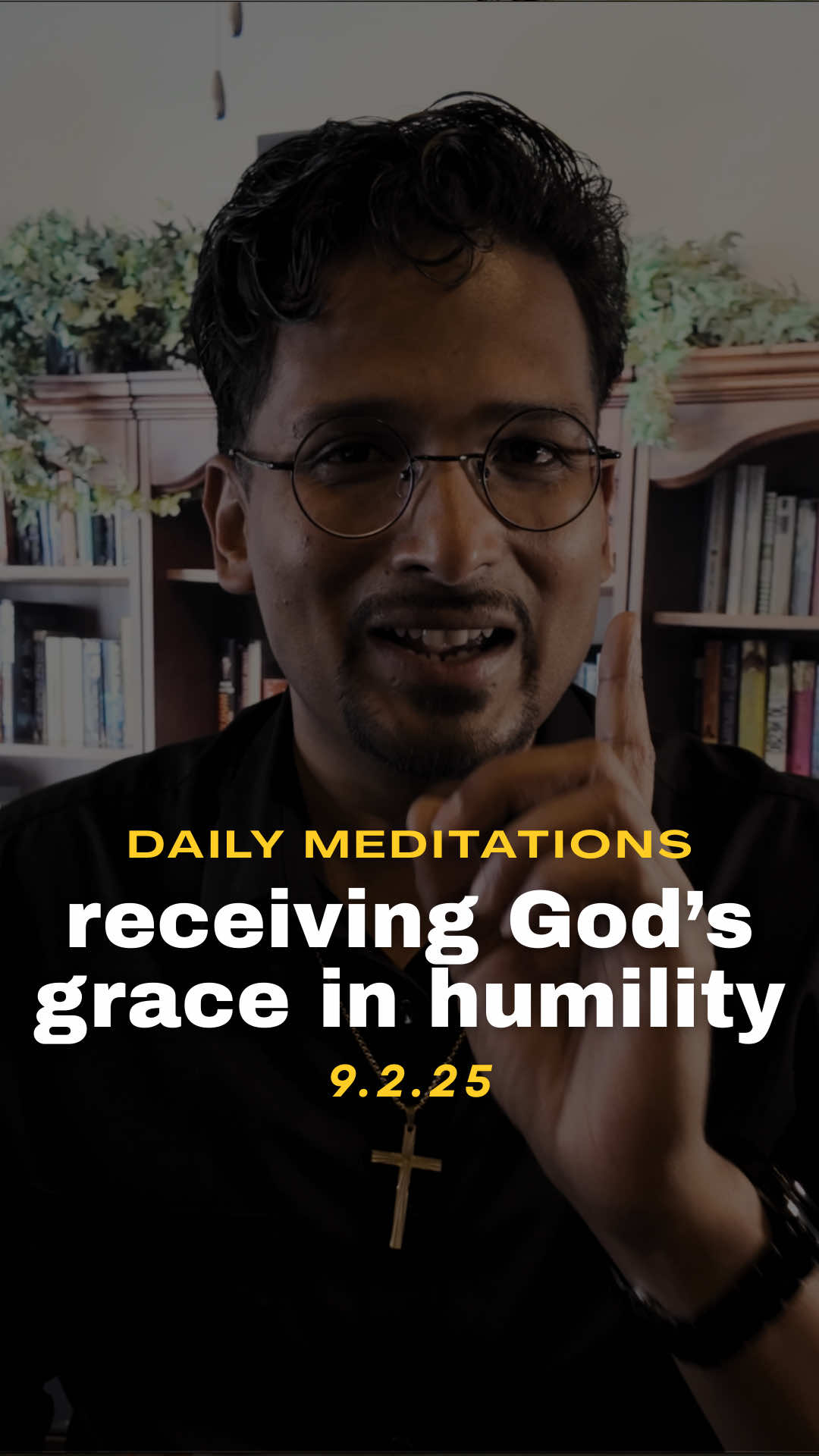 Do you want to more Grace today? Daily Meditation | September 2, 2025 RECEIVING GOD’S GRACE IN HUMILITY 🎁 #humility #grace #meditation #september2 #fyp