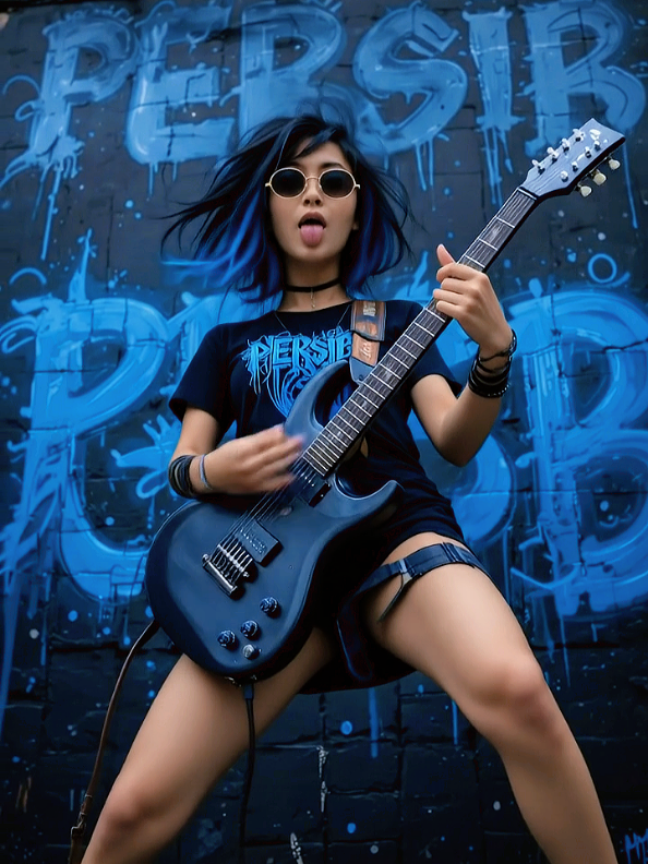 BOBOTOH GIRL 🤟💙🖤 #bobotohgeulis💙  #bobotohpersib1933  #aiindonesia  #herybhulu  #maungbandung💙🐯 