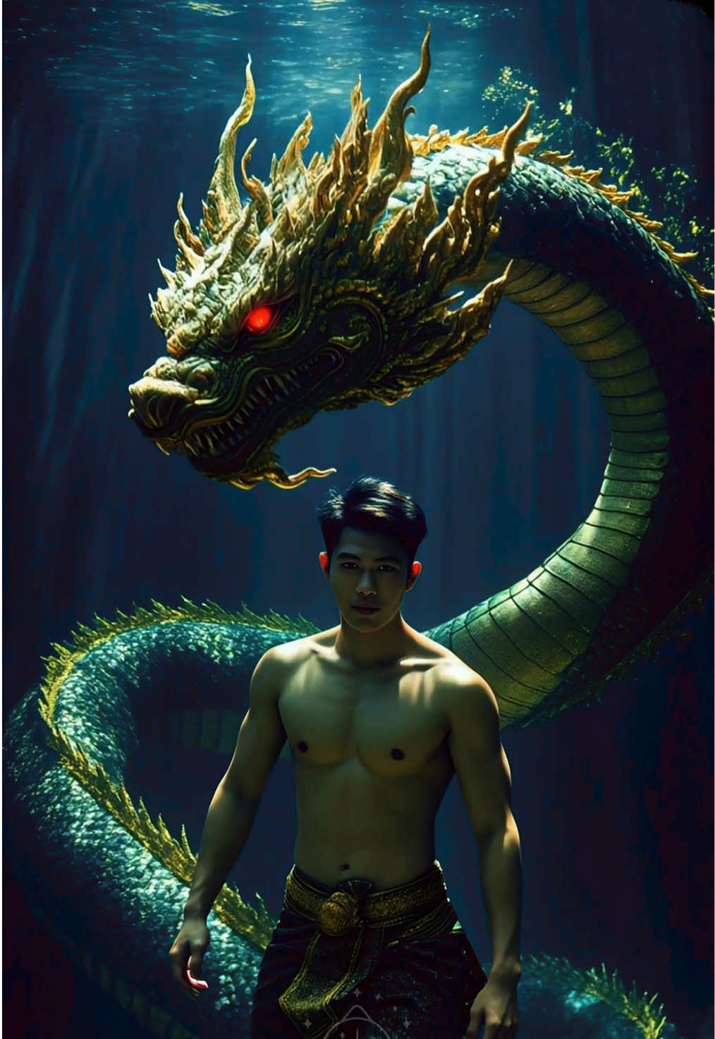 Live wallpaper | ขอบารมี องค์พญานาคราช 🐉🙏✨#พญานาค #viraltiktok #livewallpaper #สายมู #viral 