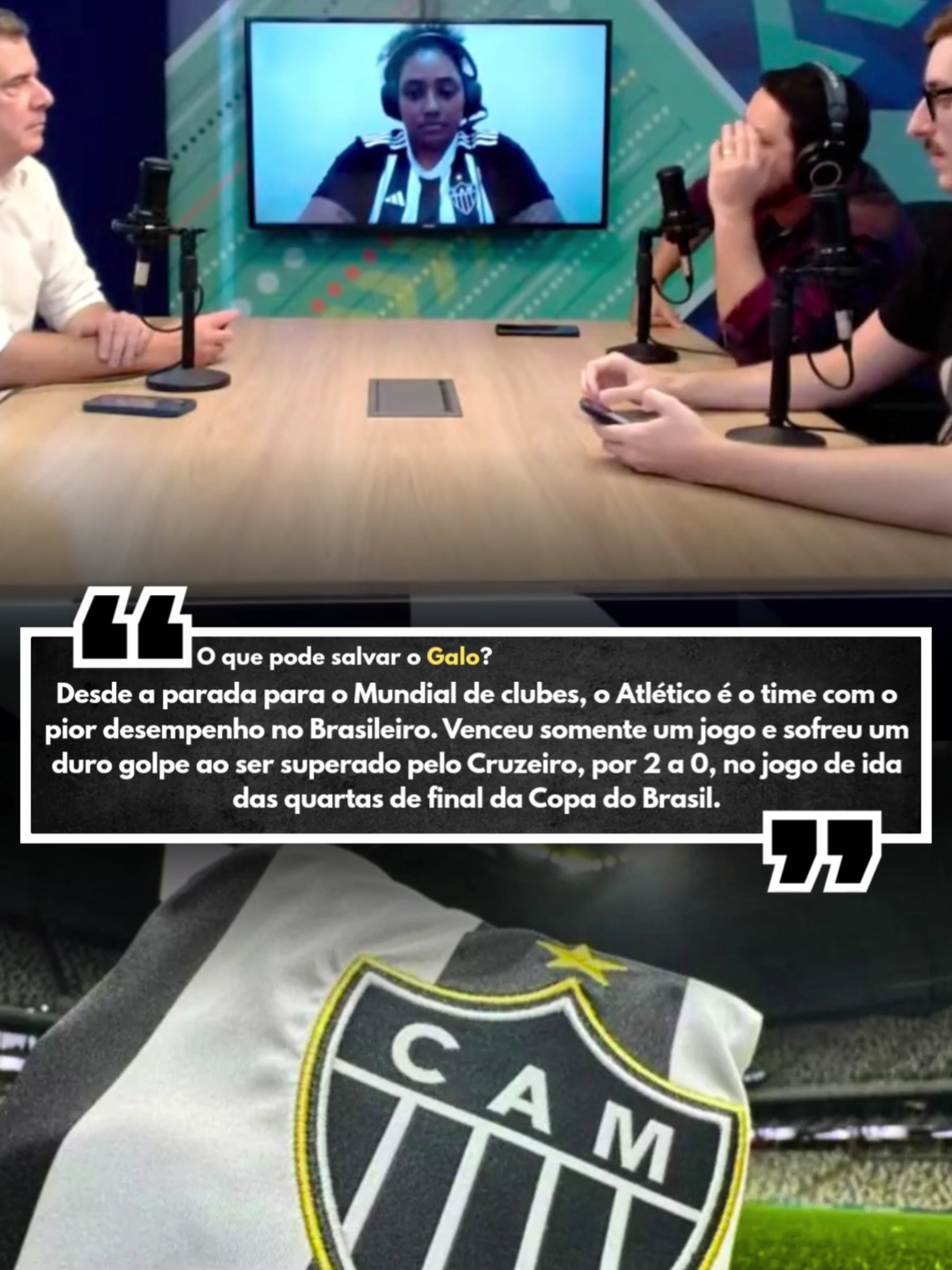 O QUE AINDA PODE SALVAR O ATLÉTICO MG? #atleticomineiro #galo #futebol