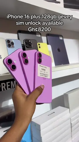 iPhone 16 plus 128gb gevey sim unlock available Gh¢8200 Swap available  ☎️0546002149 #fypシ゚ #goviral #iphonepeoplegh 