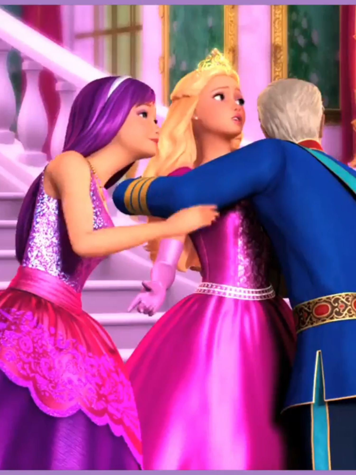 PART 1 ^-^ || Barbie the Princess and the Popstar (2012) This is a repost which you can watch at normal speed, have fun~ #barbie #fyp