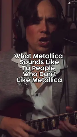What Metallica Sounds Like To People Who Don’t Like Metallica #jameshetfield #metallica #parody #funny #impression
