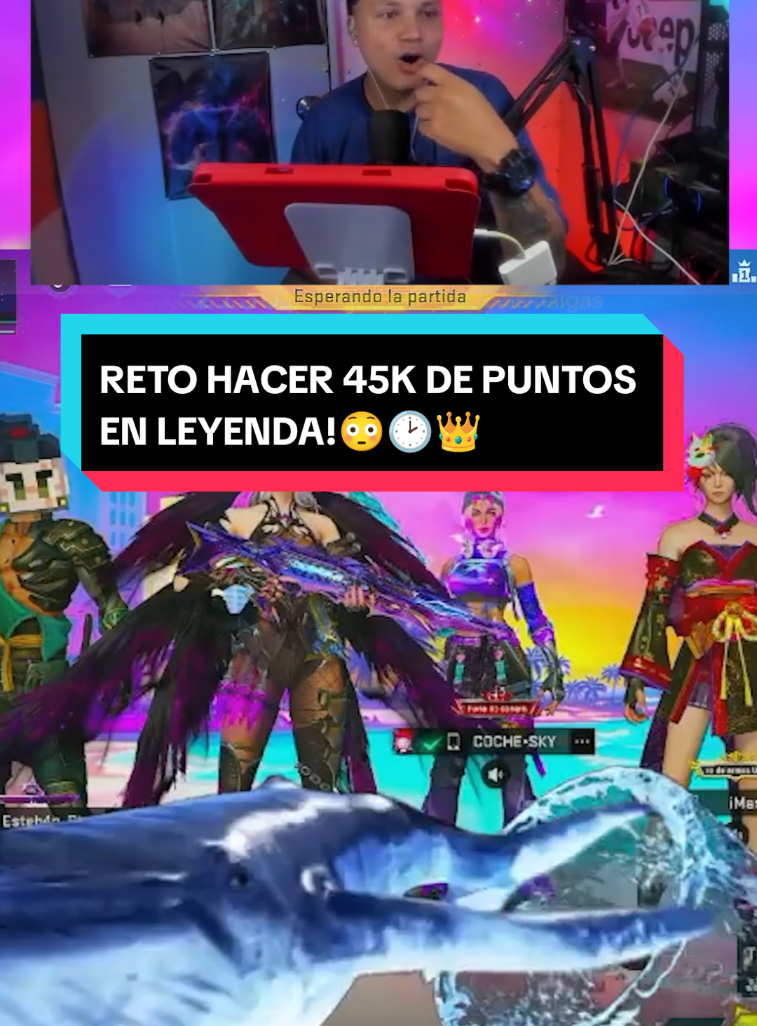 RETO N5 I HACER 45K DE PUNTOS EN LEYENDA!🕑😳#bloodstrike #bloodstrikemobile #embajadorbloodstrike #bloodstrikelatam #tottostarsyt 