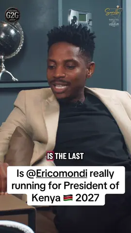 Is @Ericomondi really running for President 2027 #kenya #kenyantiktok🇰🇪 #nairobi #nairobigossipclub #kenyatiktok 