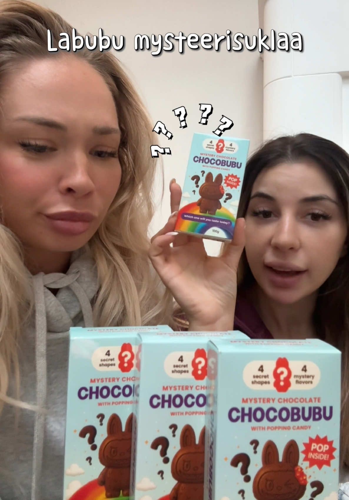Testissä Labubu suklaat part 2 👀 @Patricia Ström @Hello America 