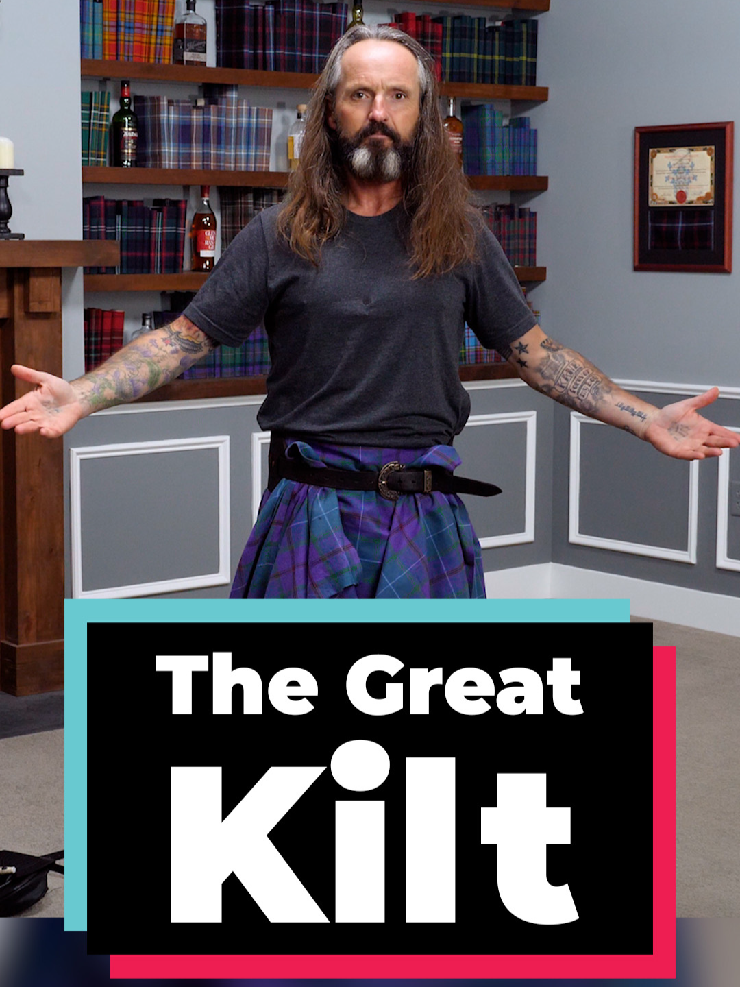 Have YOU ever worn the Great Kilt? How To Wear The Great Kilt w/Jamesie from Albannach . . . #usakilts #highland #kilt #howto #kiltsoftiktok