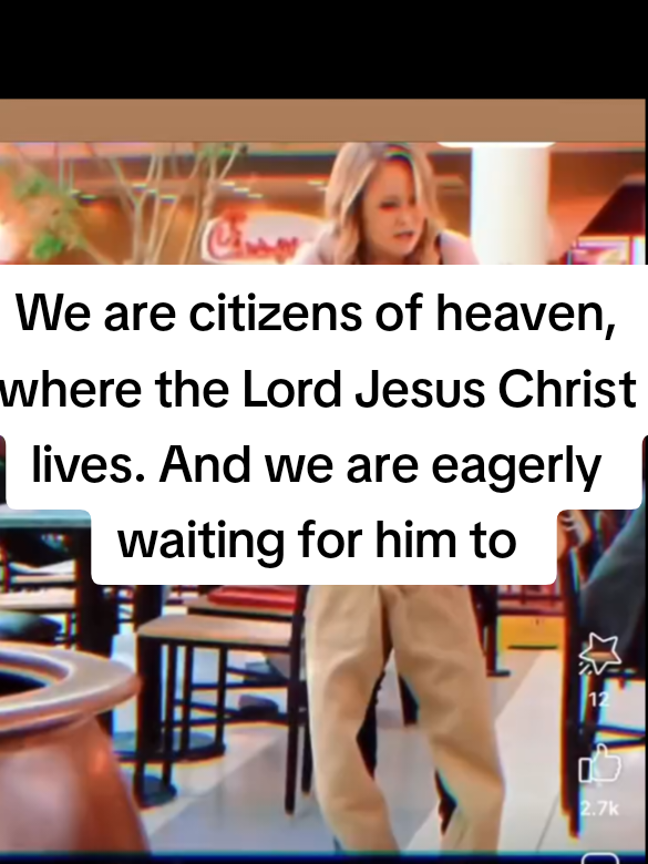 We are citizens of heaven, where the Lord Jesus Christ lives. And we are eagerly waiting for him to return as our Savior. #endtimes #rapture  #repentance #Jesuslovesyou   #fidelisemmanuel                    