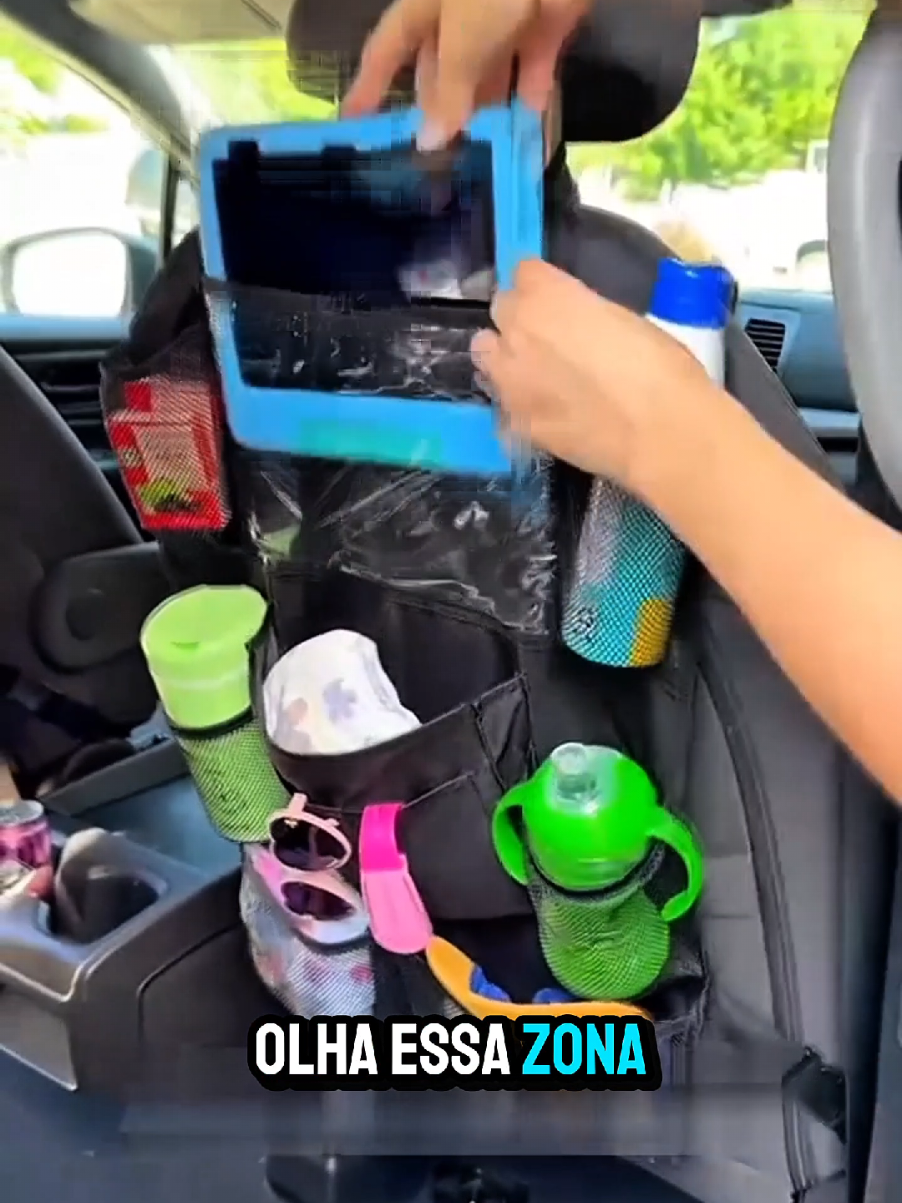 Bolsa de armazenamento de encosto de banco de carro #bolsa