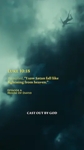 “I saw Satan fall like lightning” ⚡️ … and I saw myself fall into a House of David binge 🤣🎬 Season 2 of House David is coming OCT 5th, so make sure to catch up on Season 1!!🤭 #houseofdavid #bingeworthy #biblestories #hod #wonderproject