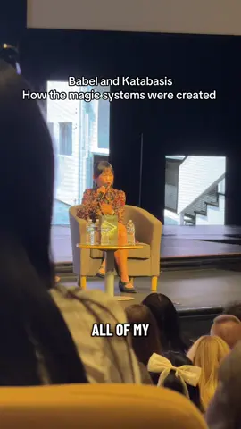 How the magic systems are created! I love how literal she is with this one 😭 #rfkuang #BookTok #katabasis #darkacademia #fantasybook 